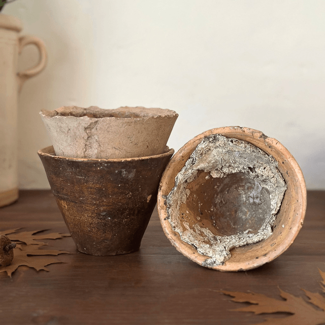 le trio de pots à résine