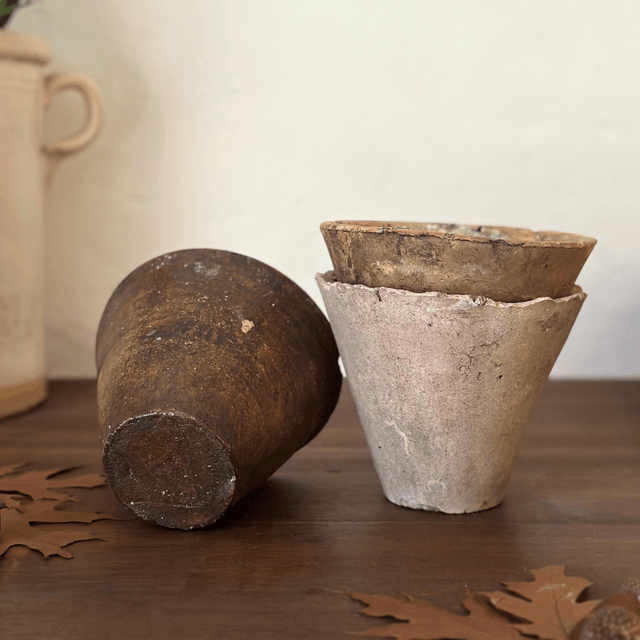 le trio de pots à résine