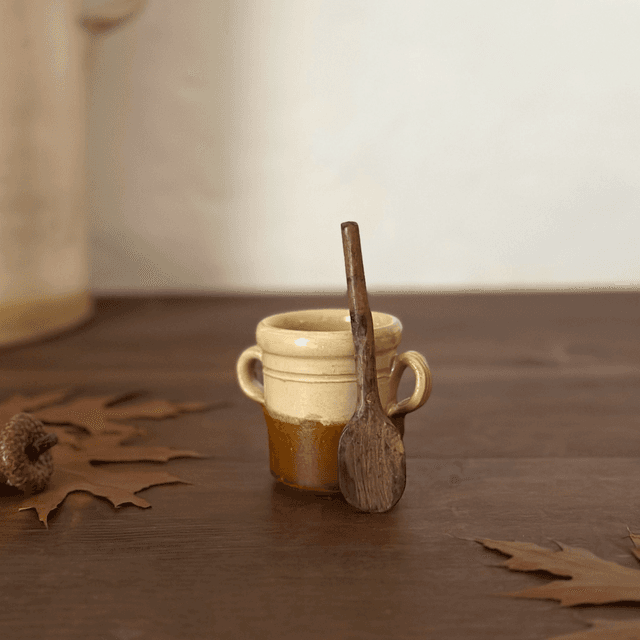 le mini pot à confit et sa cuillère