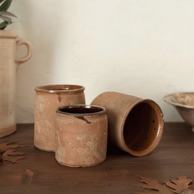 les pots en terre cuite